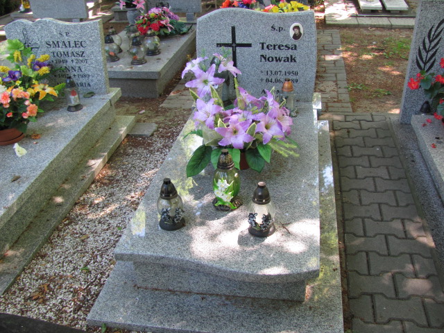 Grób Teresa Nowak