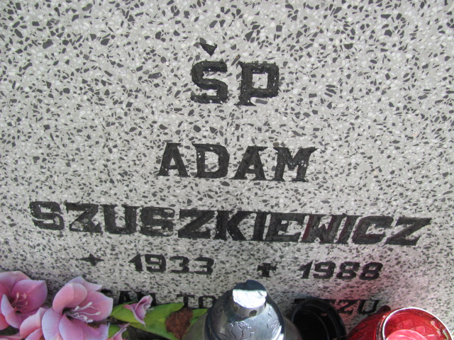Adam Szuszkiewicz 1933 Lubin - Grobonet - Wyszukiwarka osób pochowanych
