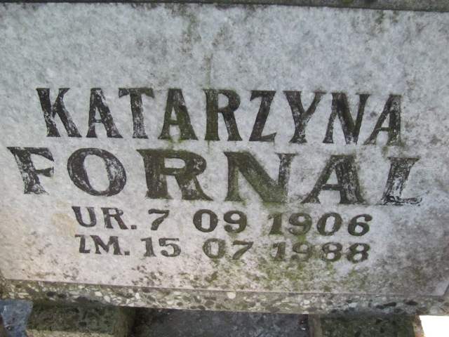 Katarzyna Fornal 1906 Lubin - Grobonet - Wyszukiwarka osób pochowanych