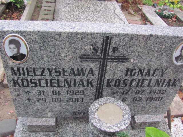 Ignacy Kościelniak 1932 Lubin - Grobonet - Wyszukiwarka osób pochowanych