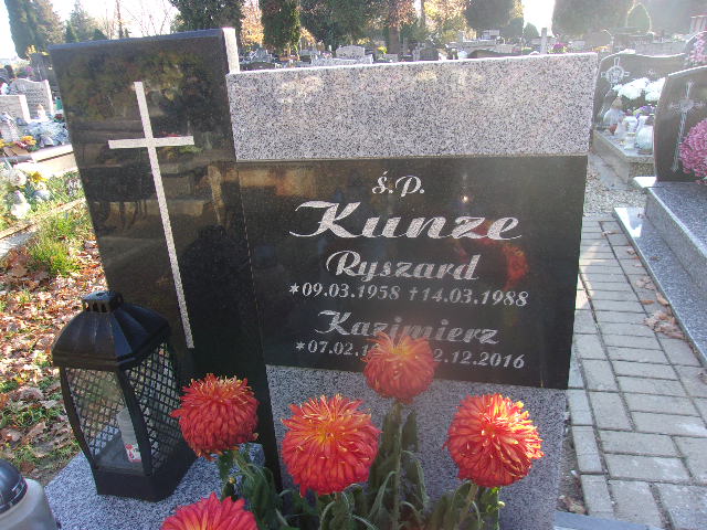 Kazimierz Kunze 1963 Lubin - Grobonet - Wyszukiwarka osób pochowanych