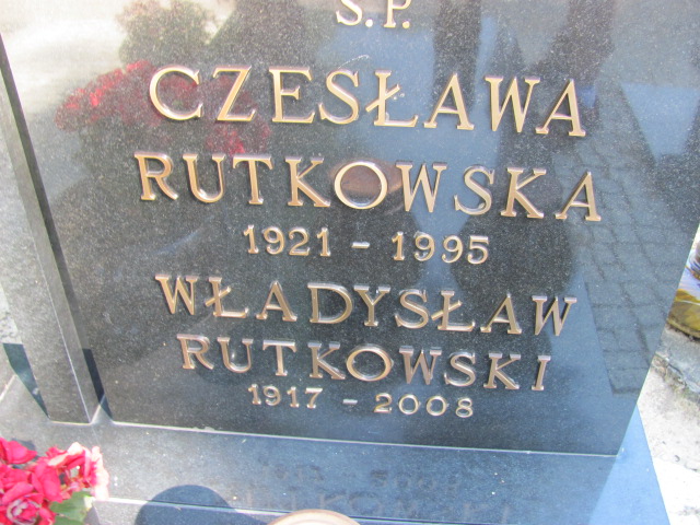 Władysław Rutkowski 1917 Lubin - Grobonet - Wyszukiwarka osób pochowanych