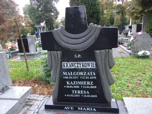 Teresa Krawczyk 1937 Lubin - Grobonet - Wyszukiwarka osób pochowanych