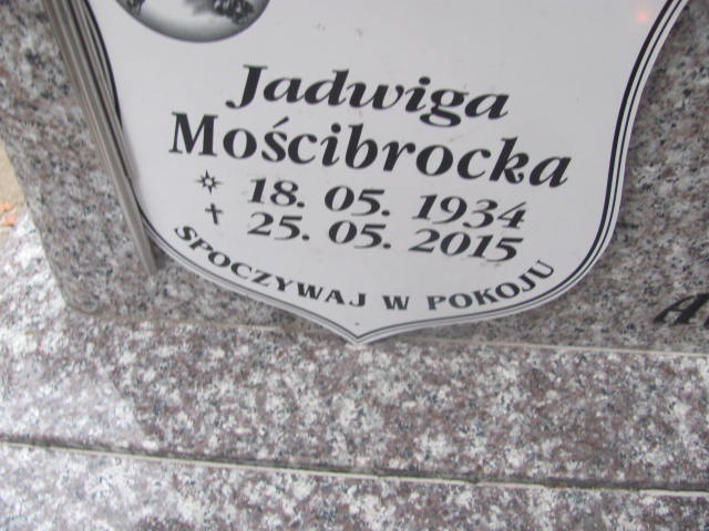 Tadeusz Mościbrocki 1957 Lubin - Grobonet - Wyszukiwarka osób pochowanych