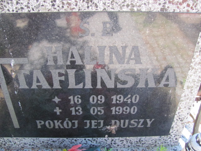 Halina Taflińska 1940 Lubin - Grobonet - Wyszukiwarka osób pochowanych
