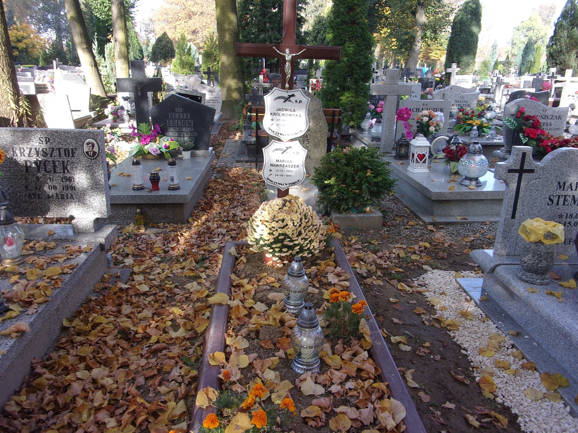 Grób Marian Wawrzaszek