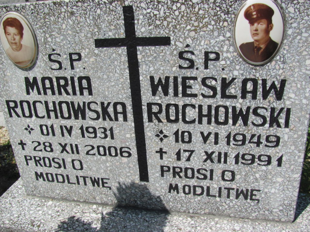 Wiesław Rochowski 1949 Lubin - Grobonet - Wyszukiwarka osób pochowanych