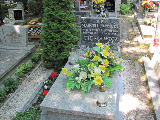 Grób Marceli Cieślewicz