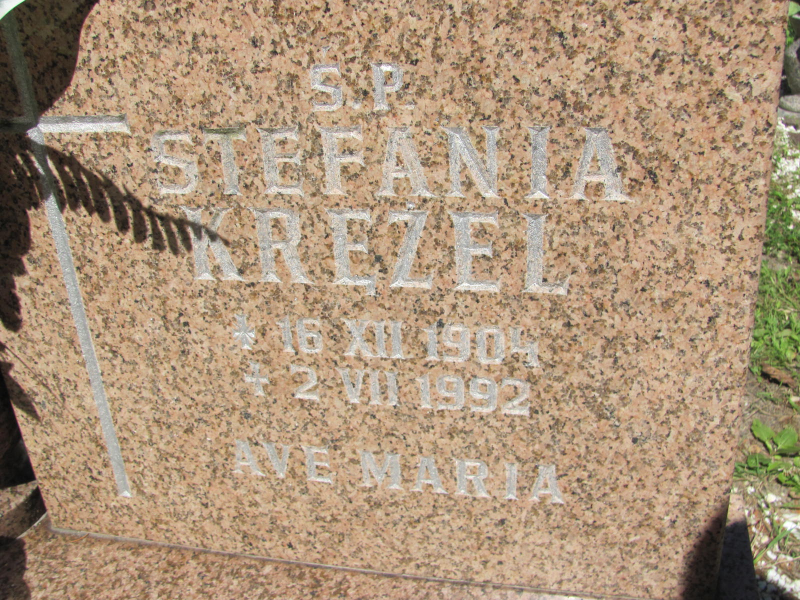 Stefania Krężel 1904 Lubin - Grobonet - Wyszukiwarka osób pochowanych