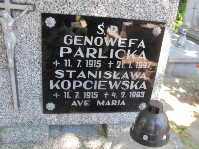 Stanisława Kopciewska 1915 Lubin - Grobonet - Wyszukiwarka osób pochowanych