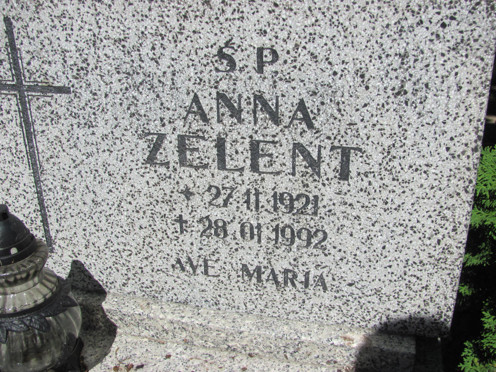 Anna Zelent 1921 Lubin - Grobonet - Wyszukiwarka osób pochowanych