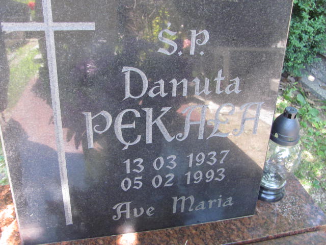 Danuta Barbara Pękała 1937 Lubin - Grobonet - Wyszukiwarka osób pochowanych