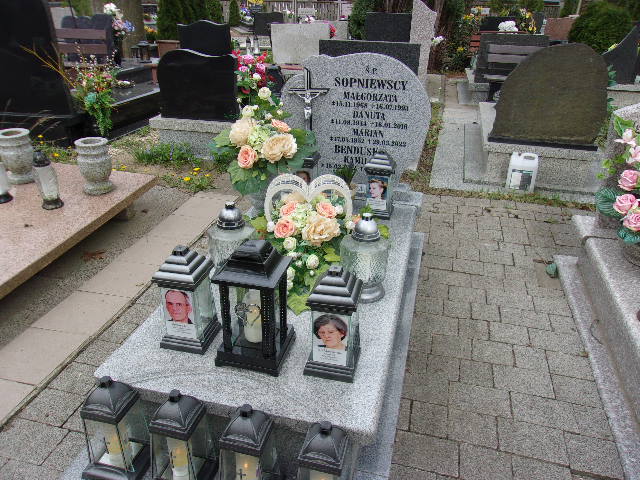 Grób Kamila Sopniewska Benduska