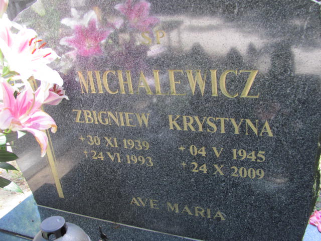 Zbigniew Michalewicz 1939 Lubin - Grobonet - Wyszukiwarka osób pochowanych