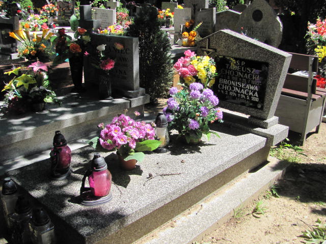 Grób Bronisława Chojnacka