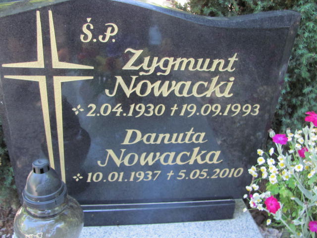 Zygmunt Nowacki 1930 Lubin - Grobonet - Wyszukiwarka osób pochowanych