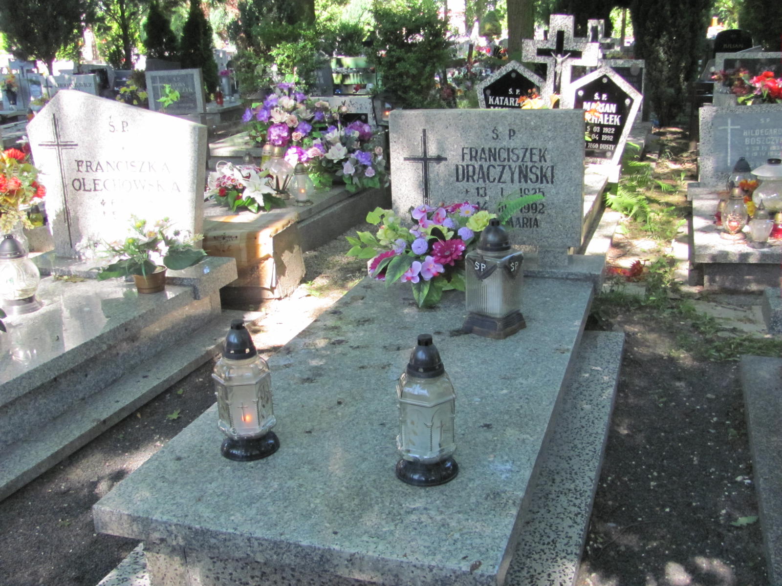 Grób Franciszek Draczyński