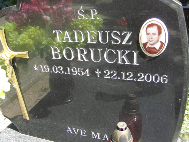 Tadeusz Borucki 1954 Lubin - Grobonet - Wyszukiwarka osób pochowanych