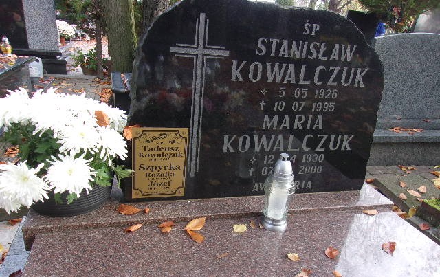 Maria Kowalczuk 1930 Lubin - Grobonet - Wyszukiwarka osób pochowanych