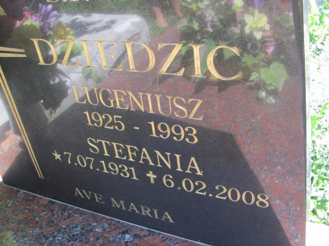 Stefania Dziedzic 1931 Lubin - Grobonet - Wyszukiwarka osób pochowanych