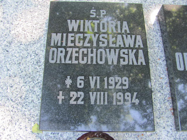 Wiktoria Orzechowska 1929 Lubin - Grobonet - Wyszukiwarka osób pochowanych