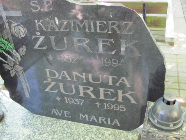 Kazimierz Żurek 1932 Lubin - Grobonet - Wyszukiwarka osób pochowanych