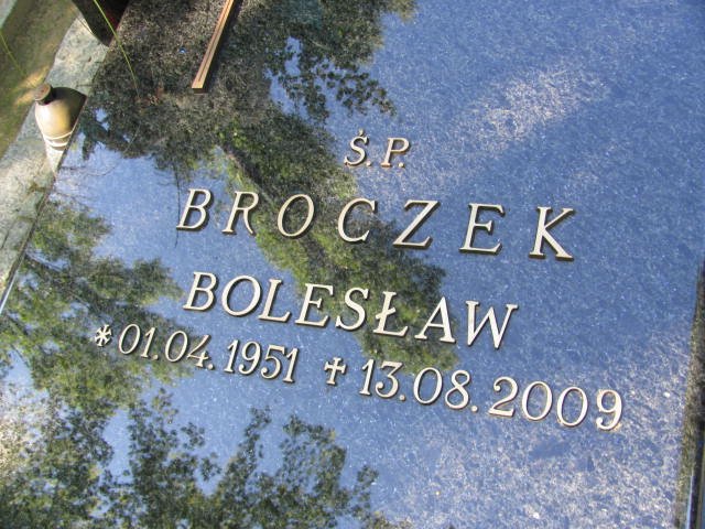 Bolesław Broczek 1951 Lubin - Grobonet - Wyszukiwarka osób pochowanych