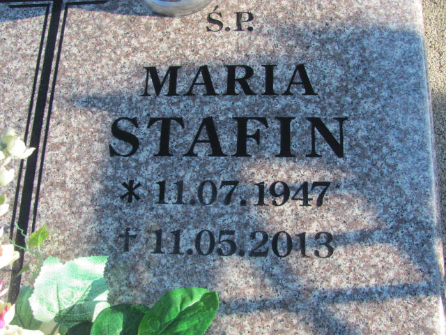 Maria Stafin 1947 Lubin - Grobonet - Wyszukiwarka osób pochowanych