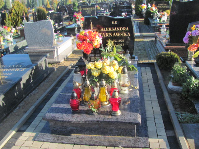 Grób Aleksandra Tarnawska