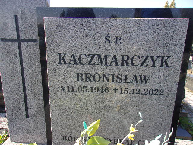 Bronisław Kaczmarczyk 1946 Lubin - Grobonet - Wyszukiwarka osób pochowanych