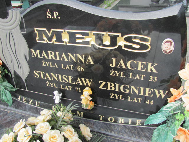 Zbigniew Stanisław Meus 1962 Lubin - Grobonet - Wyszukiwarka osób pochowanych