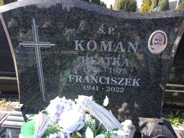 Beata Koman 1973 Lubin - Grobonet - Wyszukiwarka osób pochowanych