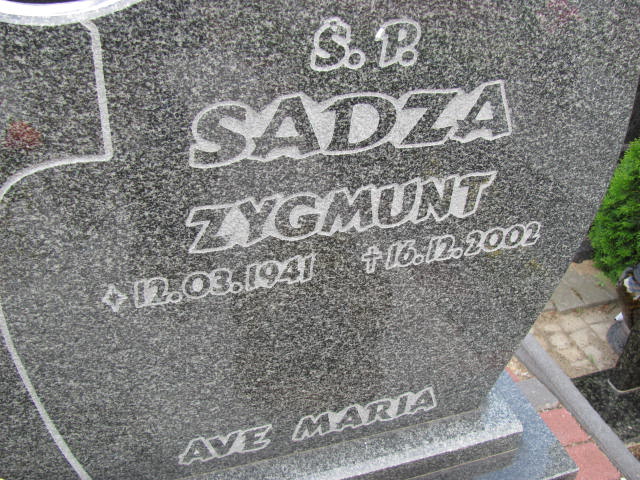 Zygmunt Sadza 1941 Lubin - Grobonet - Wyszukiwarka osób pochowanych