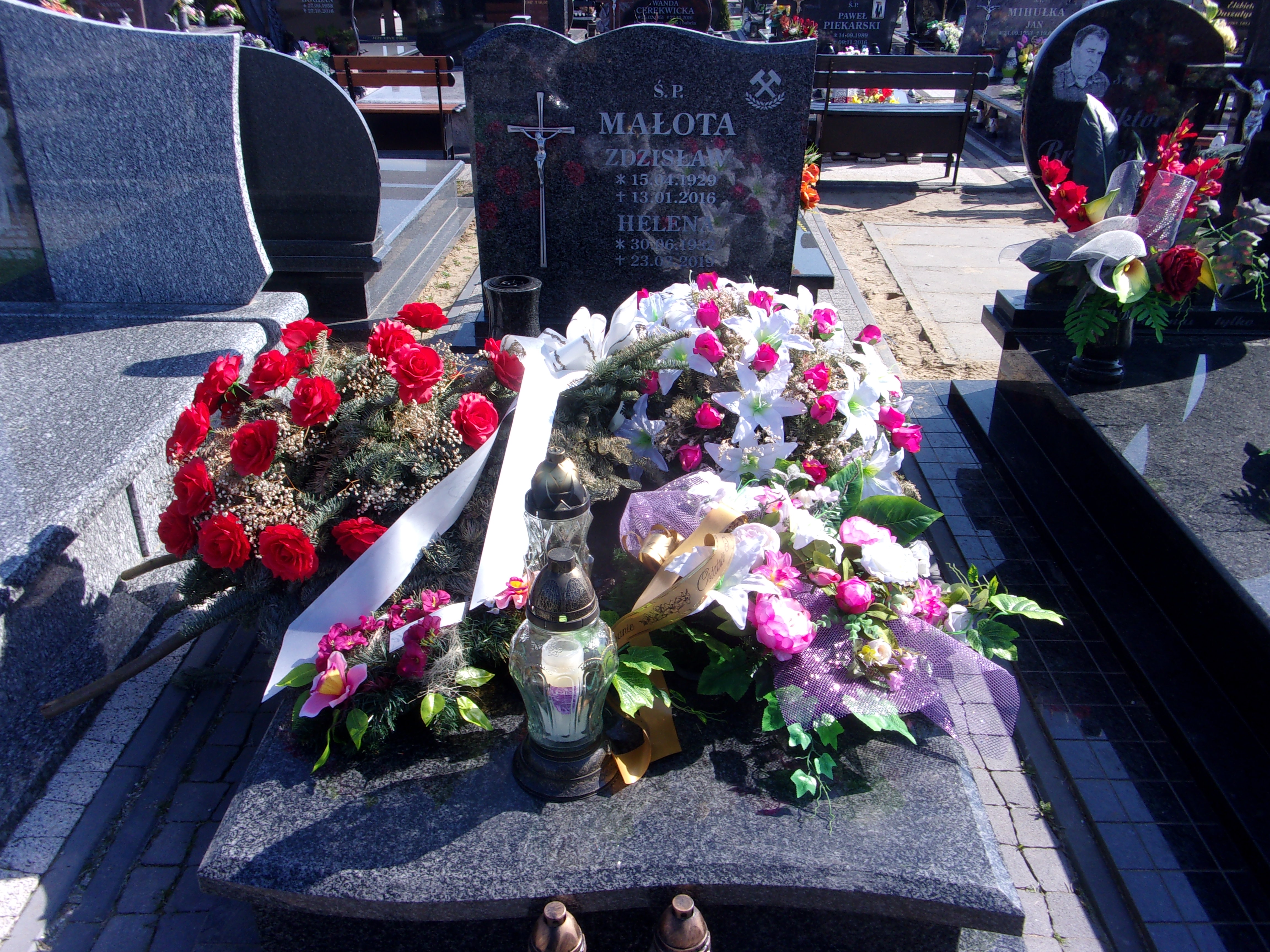 Grób Zdzisław Małota