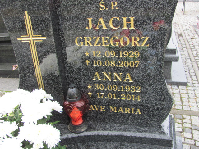 Grzegorz Jach 1929 Lubin - Grobonet - Wyszukiwarka osób pochowanych