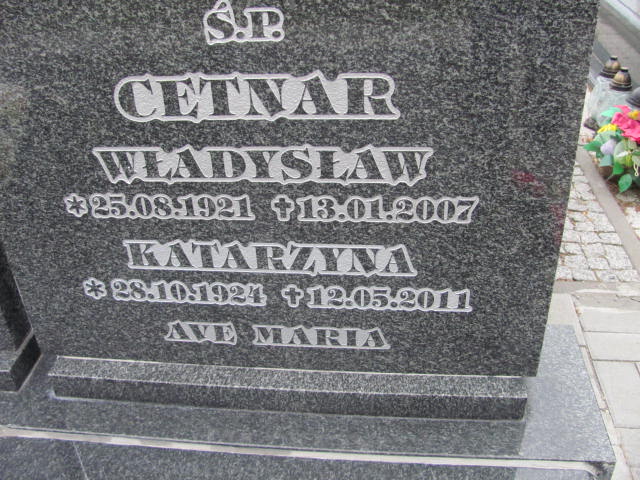 Grób Władysław Cetnar