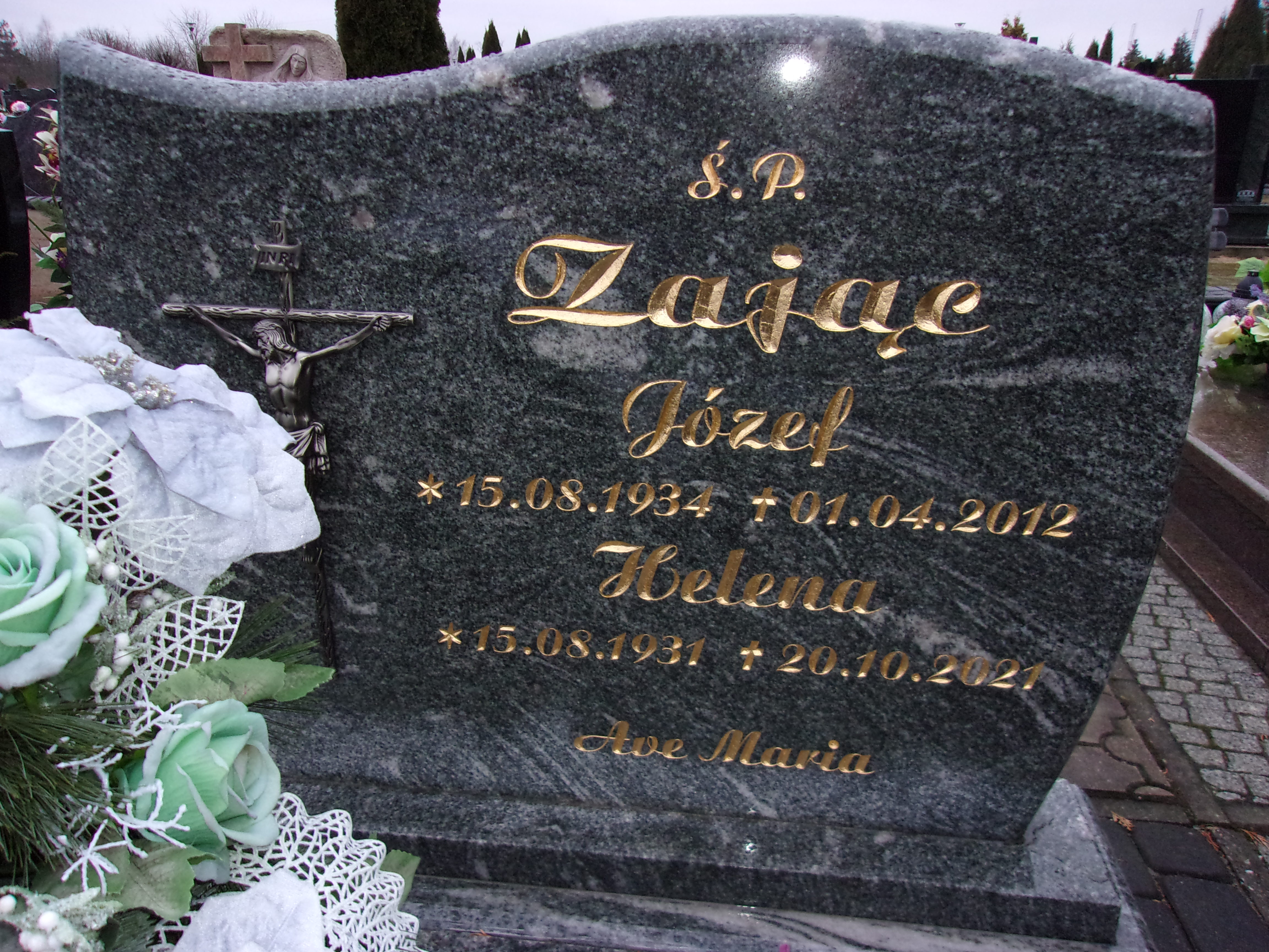 Józef Zając 1934 Lubin - Grobonet - Wyszukiwarka osób pochowanych