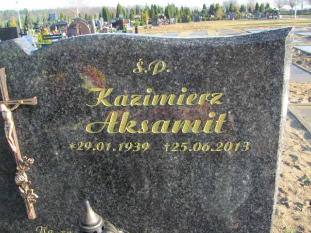 Kazimierz Aksamit 1939 Lubin - Grobonet - Wyszukiwarka osób pochowanych