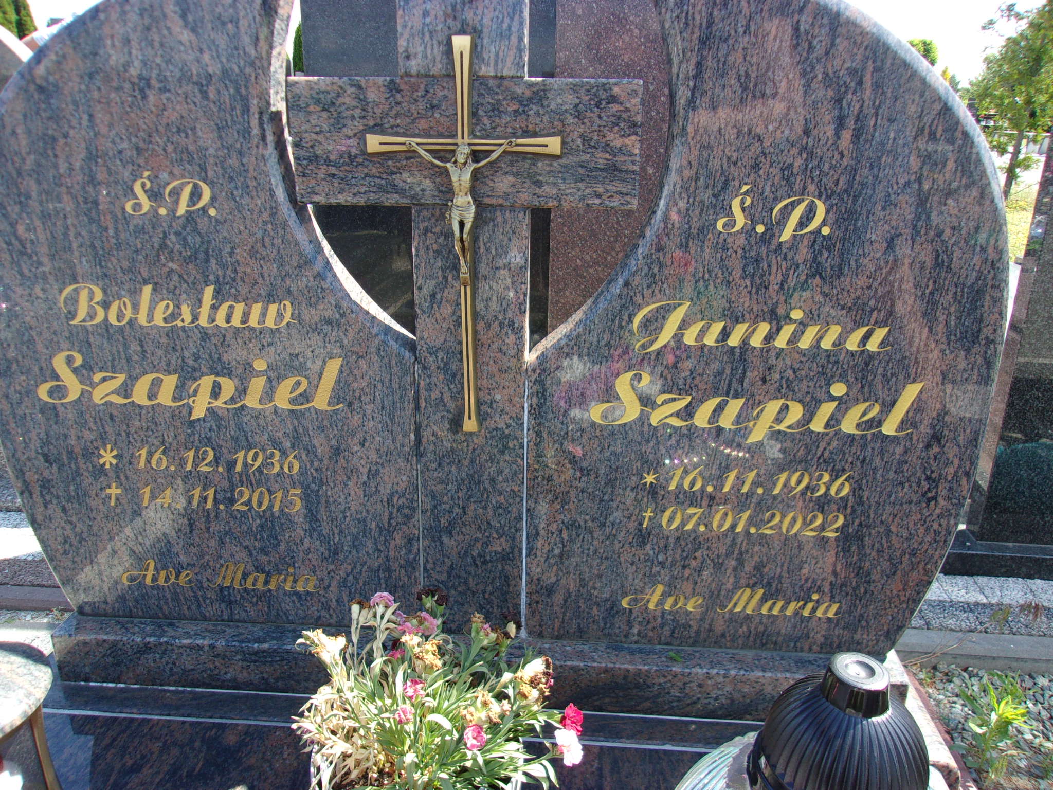 Bolesław Szapiel 1936 Lubin - Grobonet - Wyszukiwarka osób pochowanych