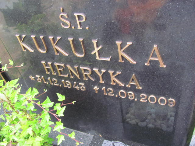 Henryka Kukułka 1943 Lubin - Grobonet - Wyszukiwarka osób pochowanych