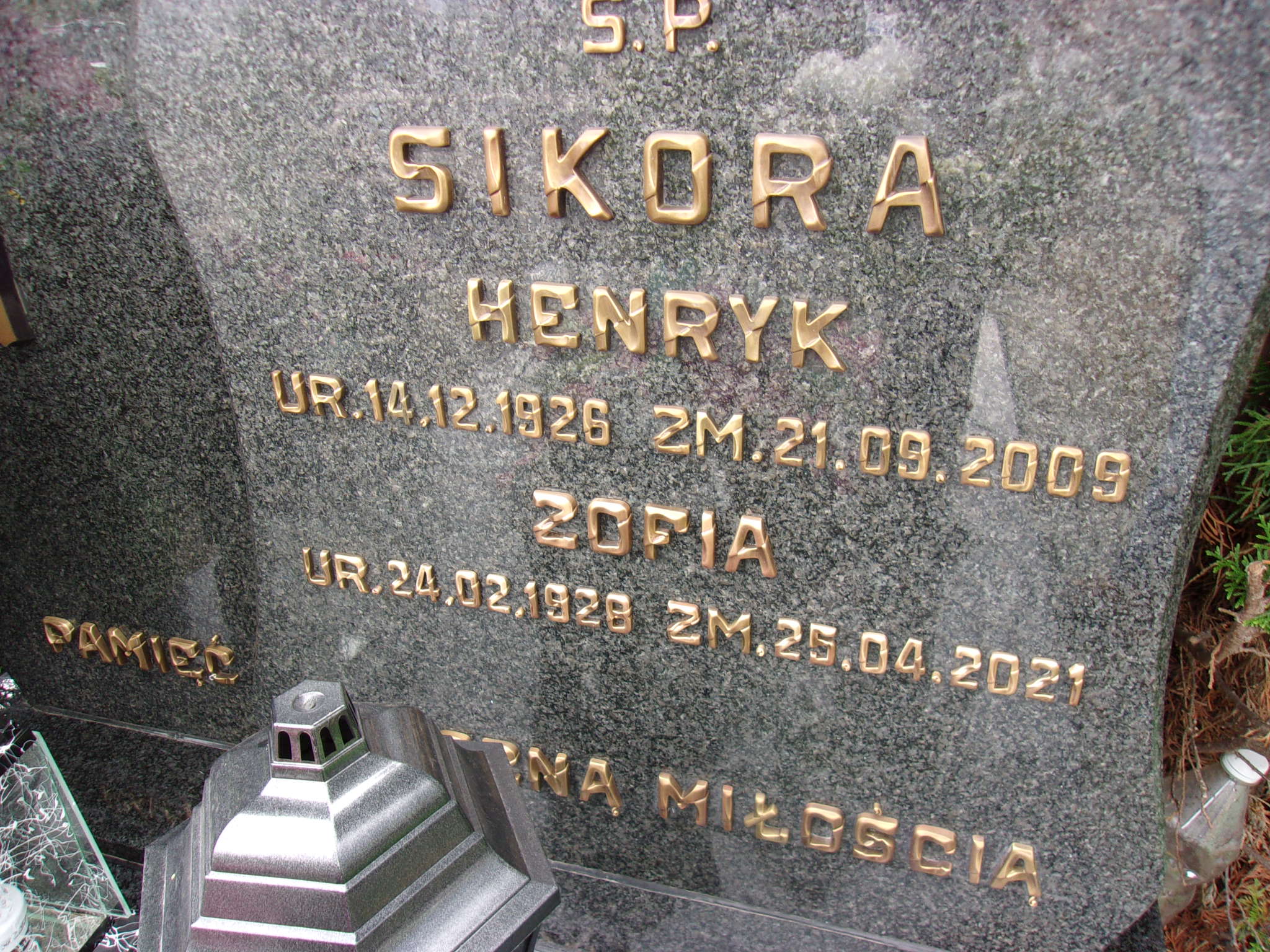 Zofia Sikora 1928 Lubin - Grobonet - Wyszukiwarka osób pochowanych