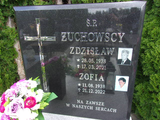 Zofia Żuchowska 1938 Lubin - Grobonet - Wyszukiwarka osób pochowanych