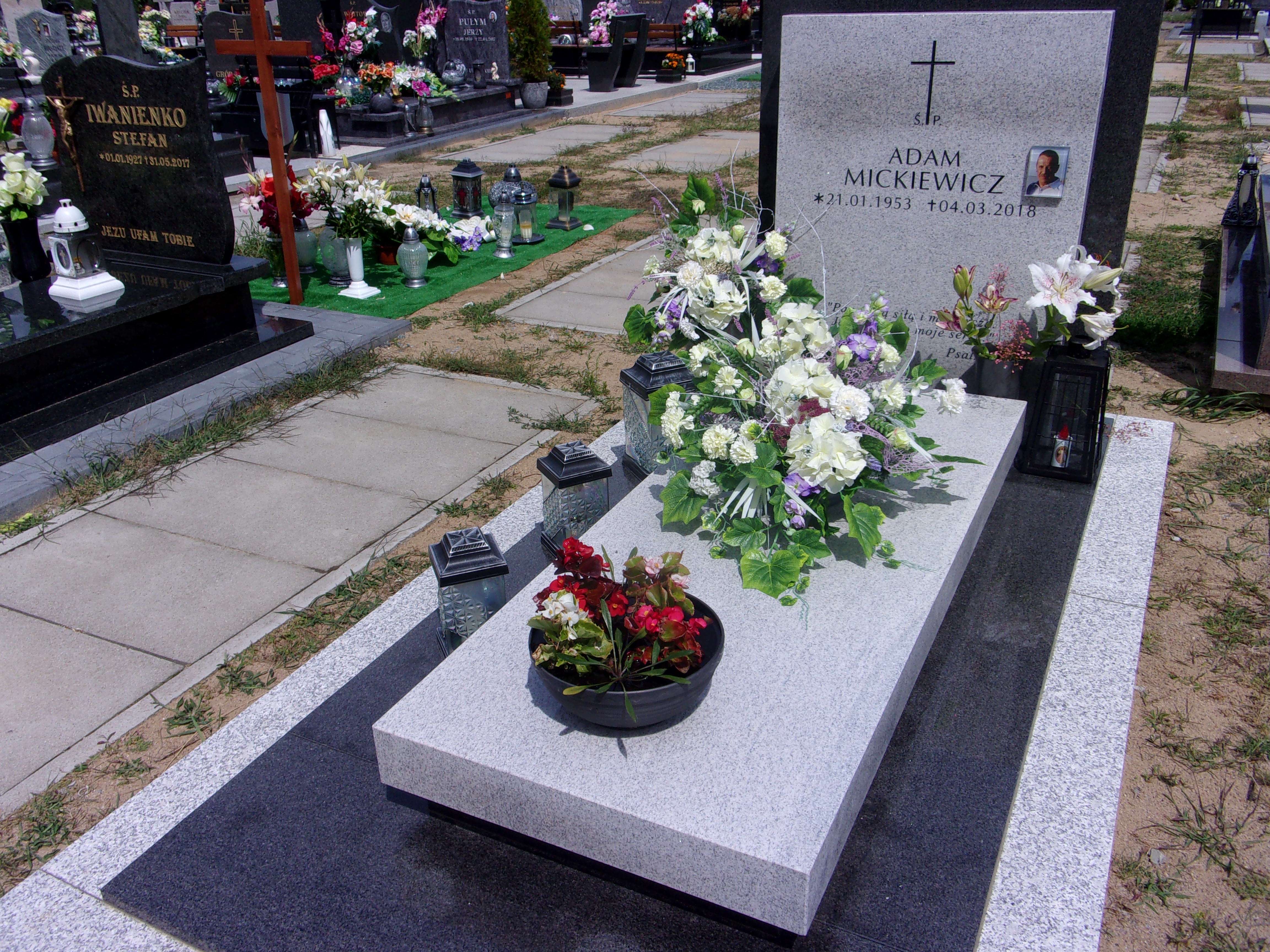Grób Adam Mickiewicz