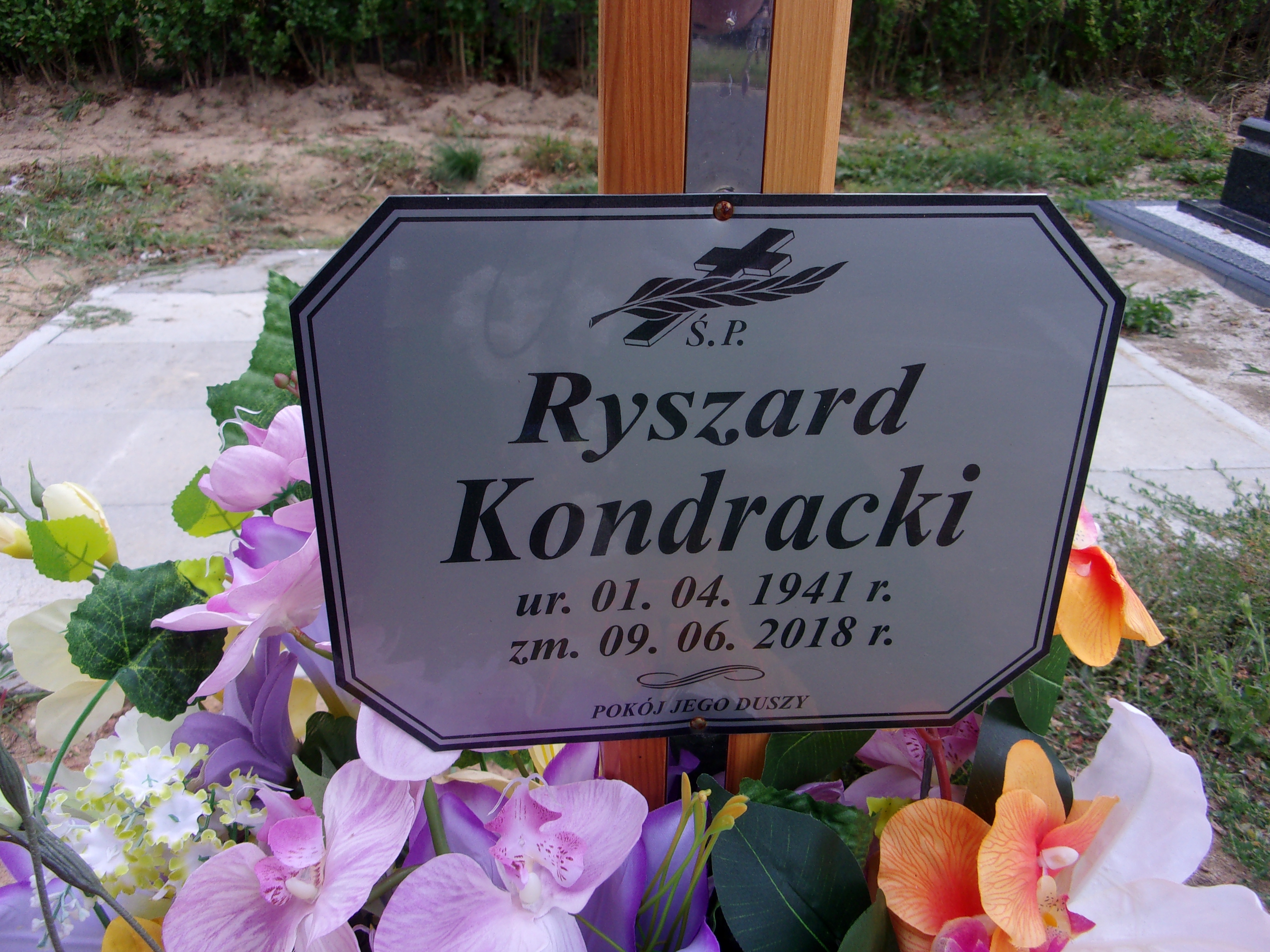 Ryszard Kondracki 1941 Lubin - Grobonet - Wyszukiwarka osób pochowanych