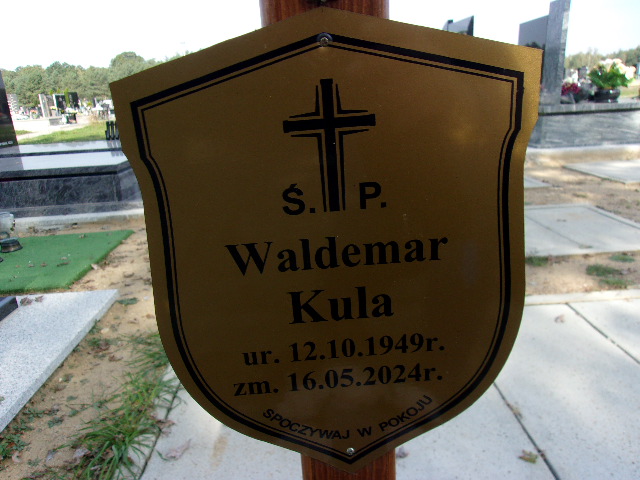 Waldemar Kula 1949 Lubin - Grobonet - Wyszukiwarka osób pochowanych