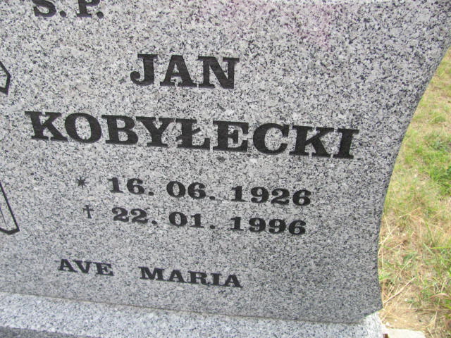 Jan Kobyłecki 1926 Lubin - Grobonet - Wyszukiwarka osób pochowanych