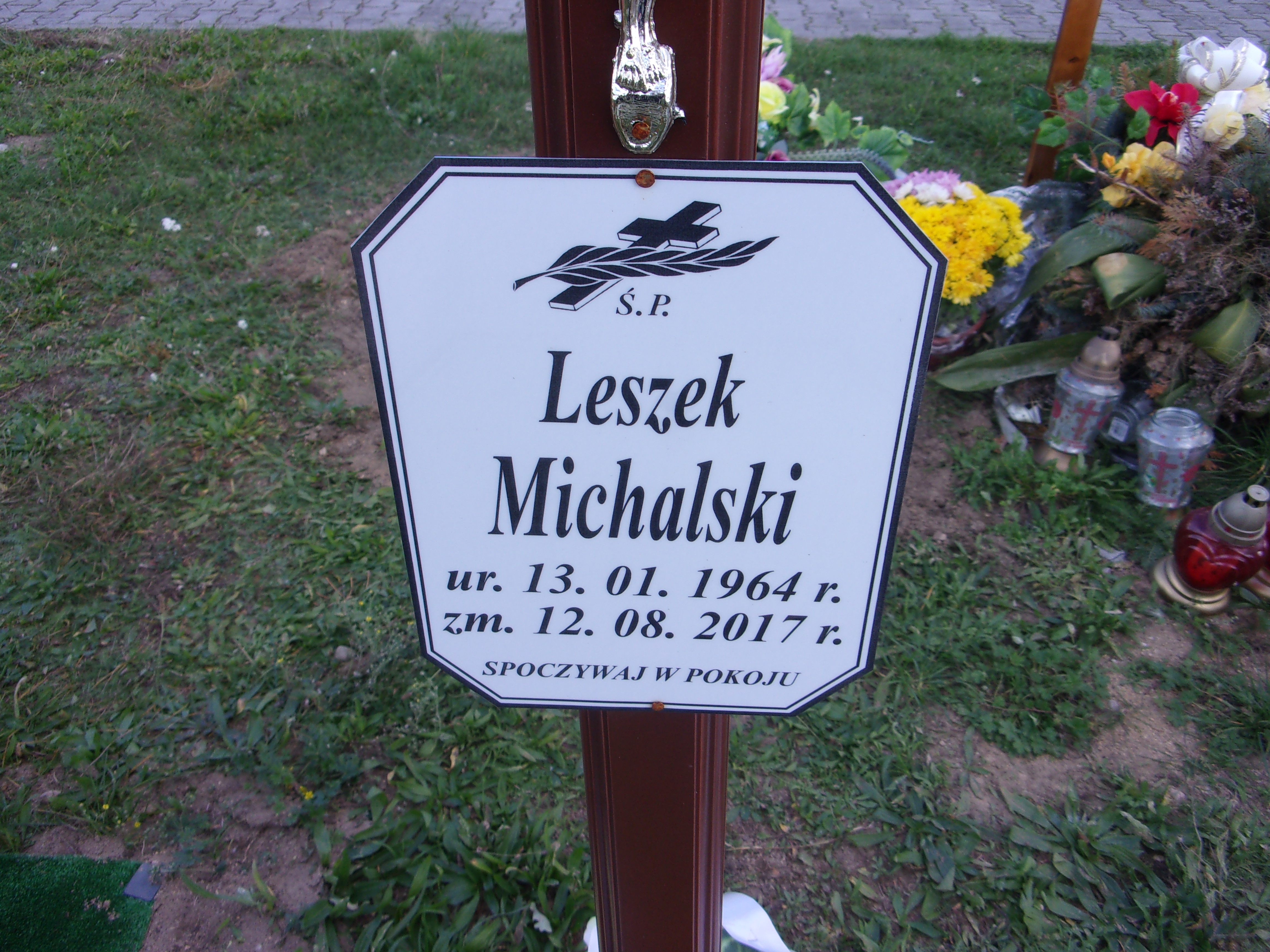 Grób Leszek Michalski