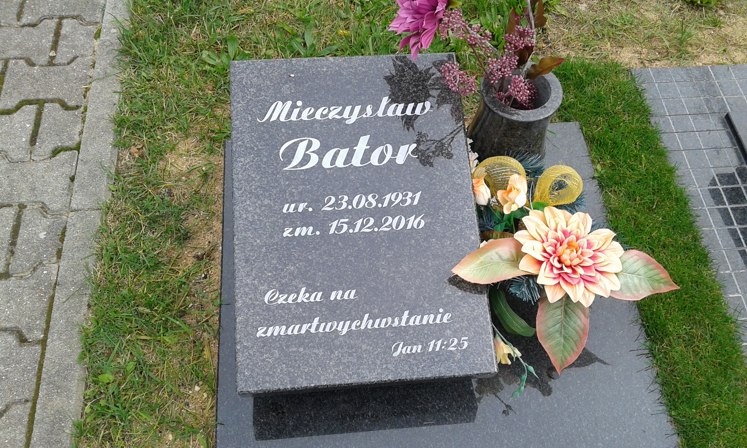 Mieczysław Bator 1931 Lubin - Grobonet - Wyszukiwarka osób pochowanych