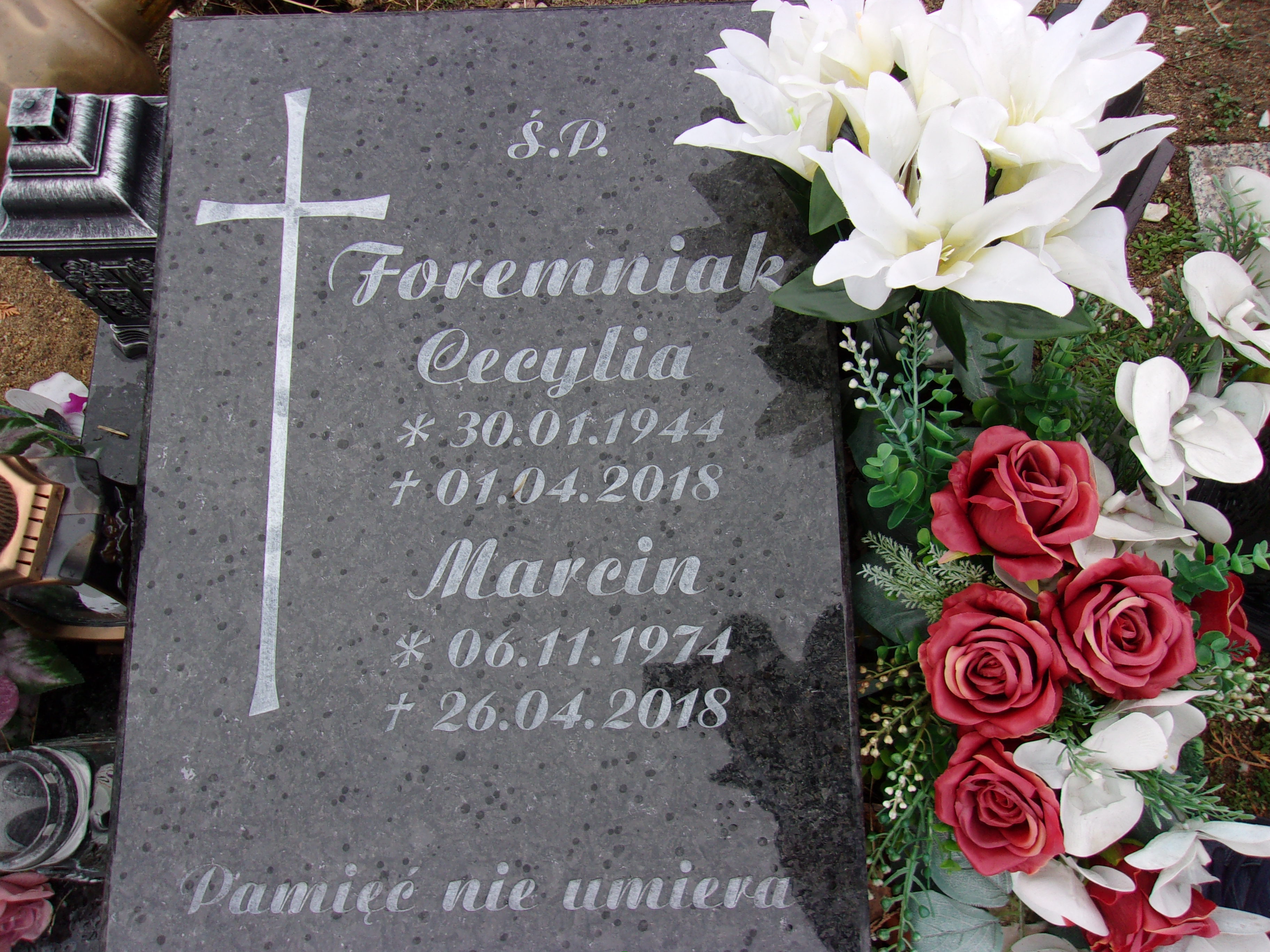 Cecylia Foremniak 1944 Lubin - Grobonet - Wyszukiwarka osób pochowanych