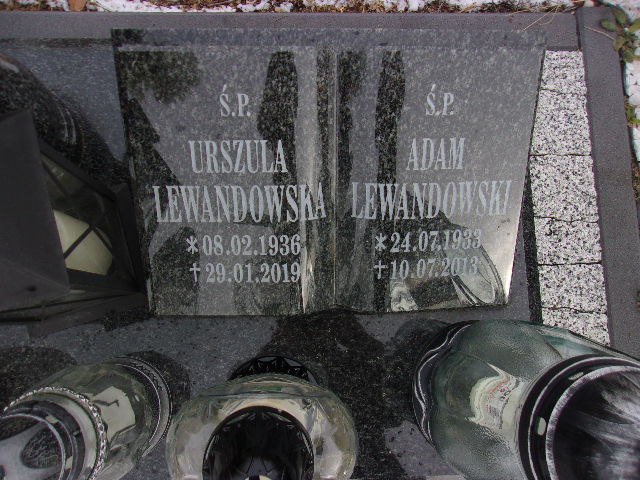 Urszula Lewandowska 1936 Lubin - Grobonet - Wyszukiwarka osób pochowanych